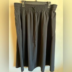 Athleta Black Midi Skirt